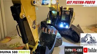REVIEW KIT PISTON PROTO BY MARIO AMBROSINI HUINA 580 FULL METAL