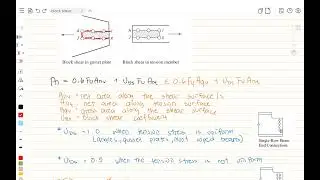 BLOCK SHEAR WITH SAMPLE PROBLEM