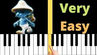 We Live We Love We Lie (Smurf Cat Meme) | Piano Tutorial for BEGINNERS