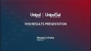 Unipol Gruppo and UnipolSai | 1H19 consolidated results presentation