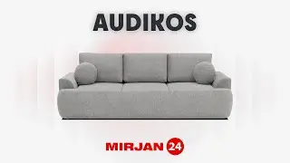 Sofa Audikos mit Schlaffunktion und Bettkasten