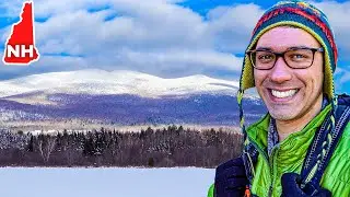 Зимний поход на горы Старр-Кинг и Уомбек | NH48 и 52 с видом | Белые горы, Нью-Гэмпшир