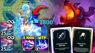 Never-Die AP NASUS Strategy but I have 2x Infinite Stack Runecarver ft. Rank 1 Arena | League Arena