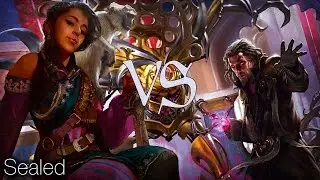 MTG Sealed Gameplay - R/W Vehicles Vs U/B Aetherborn Touch