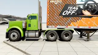 BeamNG Drive - Wentward Hot Rod Truck Suspension Test