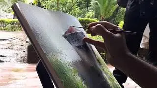 Milind Mulick's Watercolour demo for Urban Sketchers Pune | Old Building Structure Painting|