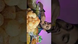 Pani Puri Asmr Eating #asmr #panipuri #mukbang #asmreating #satisfyingasmr #shortsasmr