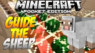 GUIDE THE SHEEP MINIGAME! - Minecraft: Pocket Edition