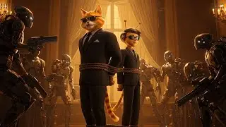 MC Cat & Orange vs The Destroyer! Lava Power and Mech Armor Unite!