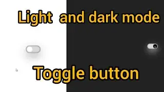 Light and dark mode toggle button using css #trendingvideo #viralvideo #css