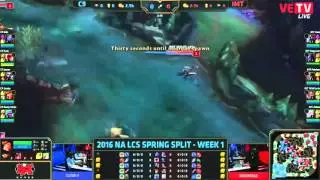 [17/01/2016] C9 vs IMT LCS NA Spring 2016