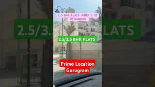 2.5 BHK/ 3.5 BHK GURGAON UNDER 1 CRORE BUDGET PRIME LOCATION #3bhk #realestate #builderfloors