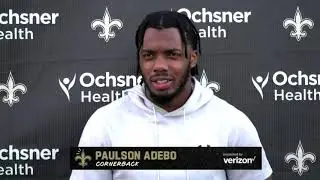 Paulson Adebo on Increased Reps Week 18 @ Falcons | New Orleans Saints