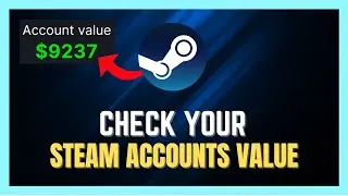 How To Check Steam Account Value - How Much Is Your Account Worth [2024]