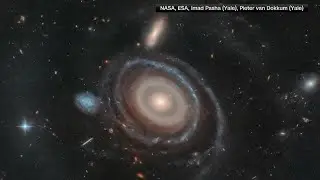 NASA releases Hubble image showing galaxy resembling bullseye
