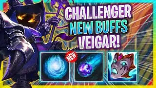 CHALLENGER IS A BEAST WITH VEIGAR NEW BUFFFS! | Challenger Plays Veigar Mid vs Talon! | Season 2023