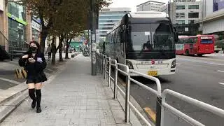 🇰🇷 Sarukame 사루카메 , walking from Hongik University Station 홍대입구역