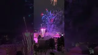 Novoroční ohňostroj 1.1.2026 Žamberk