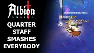 Quarter Staff Smashing in The Mists on Albion Online