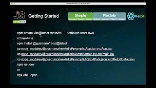 How to use Ext JS Components in React Applications - ReExt | JS Days 2024