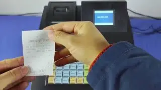 reprint receipt of 686A 48keys keyboard cash register