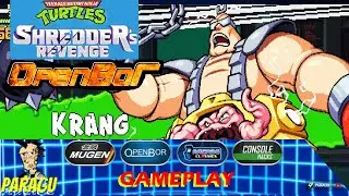 KRANG | New Boss | TMNT SHREDDERS REVENGE OpenBOR