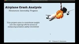 Airplane Crash Analysis Using #powerbi -​⁠​⁠#dataanalysis @FastHireMS Internship,#aita #powerbi