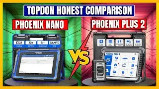 TOPDON Phoenix Nano против Phoenix Plus 2 | Честное сравнение сканеров OBD2!