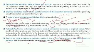 Environmental Resources, Software Project Estimation