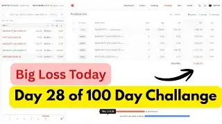 Live Bank Nifty Trade Today 📊 | Nifty Intraday Profit | Day 28 of 100 Challenge