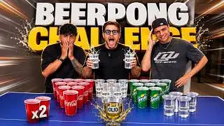 ULTRA-TRASHY BEER PONG WITH DISGUSTING DRINKS (VINEGAR) - THIS IS THE MOST INCREDIBLE VIDEO EVER!