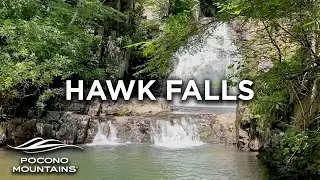 Hiking to Hawk Falls | Hickory Run State Park