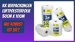 BEWERTUNG (2025): KK Verpackungen Luftpolsterfolie 50cm x 100m. Infos