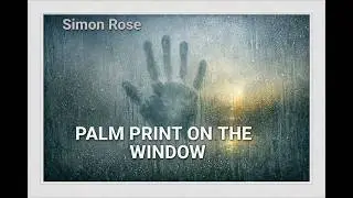 Palm Print On The Window