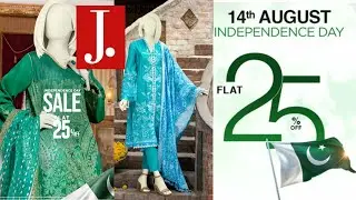 J dot independence Day sale 25% off