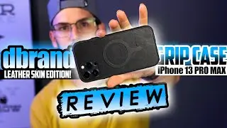 dbrand Grip Case Review! *BLACK LEATHER*  ALMOST PERFECT!