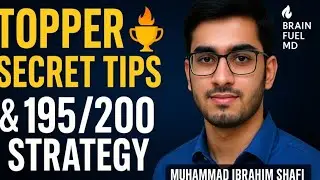 This Guidance might help you get 175+ for 2025 mdcat from Szambu topper 2024