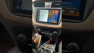 I20 elite android + apple play || #hyundai car #car #trending #youtubeshorts #viral #mukulSolanki