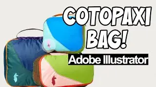 COTOPAXI Inspired Bag in Adobe Illustrator