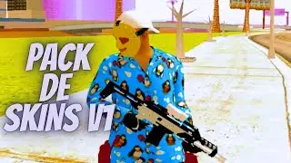 DOWNLOAD PACK DE SKINS PVP V1 GTA SA/SAMP MTA ANDROID/PC #100subs #arcadepvp #download