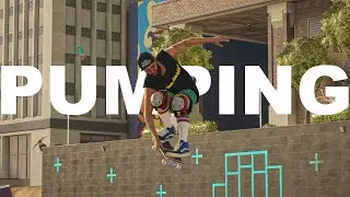 How to Pump Transition in Skate. (Learing Vert Skating)