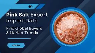 Pink Salt - Global Export Import Trade Data - Volza