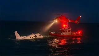 Dramatic Ocean Rescue After Plane Crash Off Vero Beach
