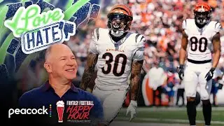 Chase Brown, Jordan Mason lead Week 2 RB love list | Fantasy Football Happy Hour | NFL on NBC