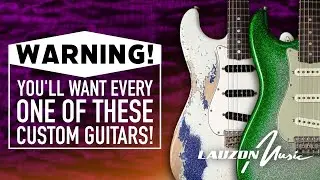 Новинки! Fender Custom Shop и Taylor Guitars только что прислали нам невероятные гитары!
