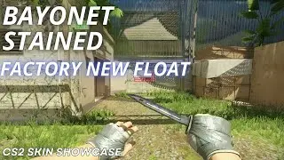Bayonet Stained (Field-Tested) | CS2 Skin Showcase with NEW Animation