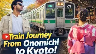 Onomichi to Kyoto / JR Trains / Shinkansen / Japan Travel Vlog