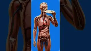 What Happens Inside Your Body After Eating Momos | 3D Anatomy Visualization#science#momos#shorts