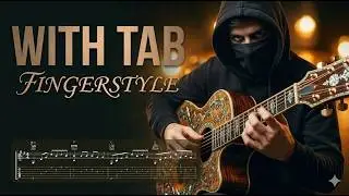 Faded - Fingerstyle Guitar Cover [Tab Acoustic Solo]
