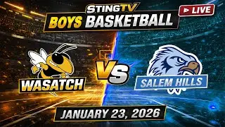 Varsity Boys Basketball: Wasatch vs Salem Hills (Jan. 23, 2026)